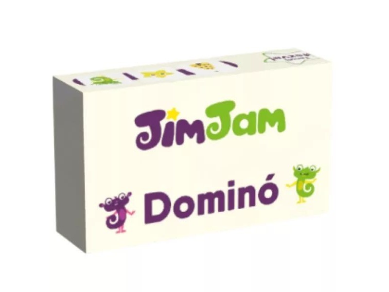 JimJam dominó - 28 darab, Jim és Jam doboz