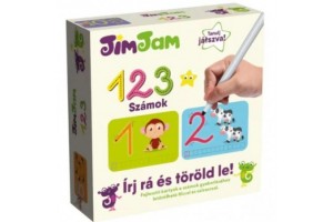 JimJam: Írj rá és töröld le! – Számok gyakorlótáblák