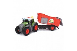 Dickie Fendt 939 Vario traktor utánfutóval, hang és fény