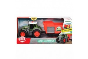 Dickie Fendt 939 Vario traktor utánfutóval, hang és fény