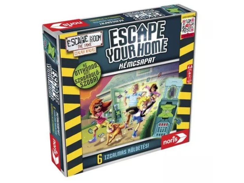 Escape Room: Your Home – Kémcsapat társasjáték borító