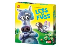 Less és fuss társasjáték — erdei állatok és farkas