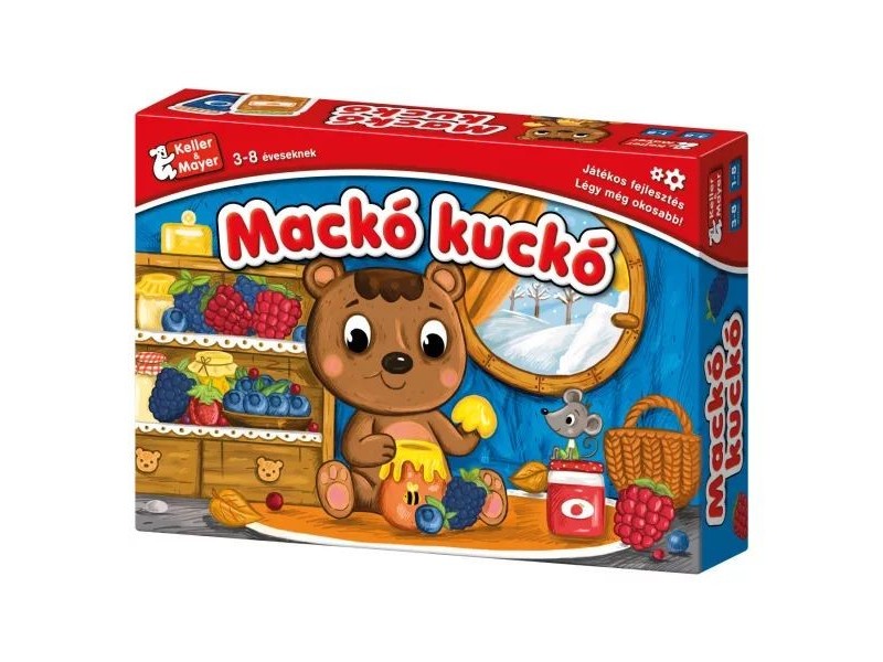 Mackó kuckó társasjáték – családi kooperatív