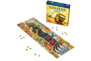 Jonatán kamion és barátai a szállítási versenyben