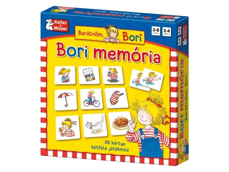 Bori memóriajáték - képkártyák