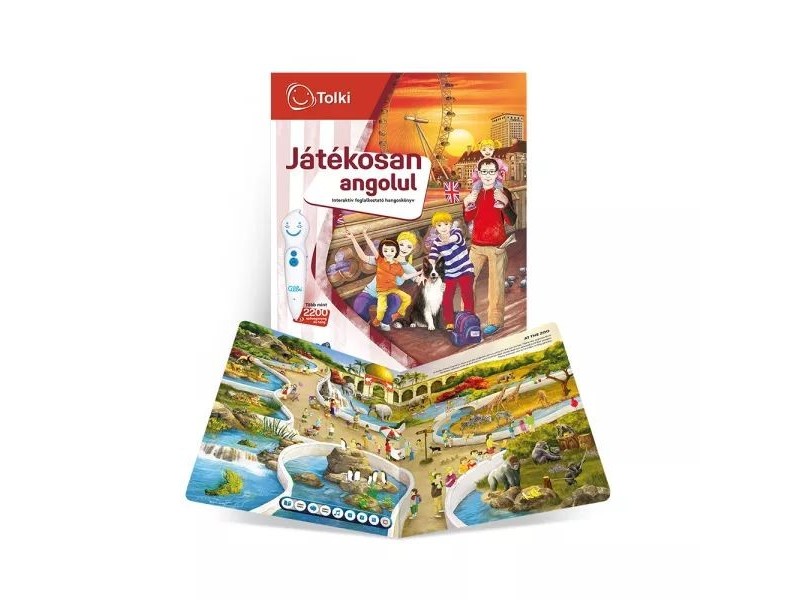 Tolki: Játékosan angolul interaktív hangoskönyv - borító