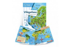 Tolki Világatlasz – interaktív hangoskönyv borító