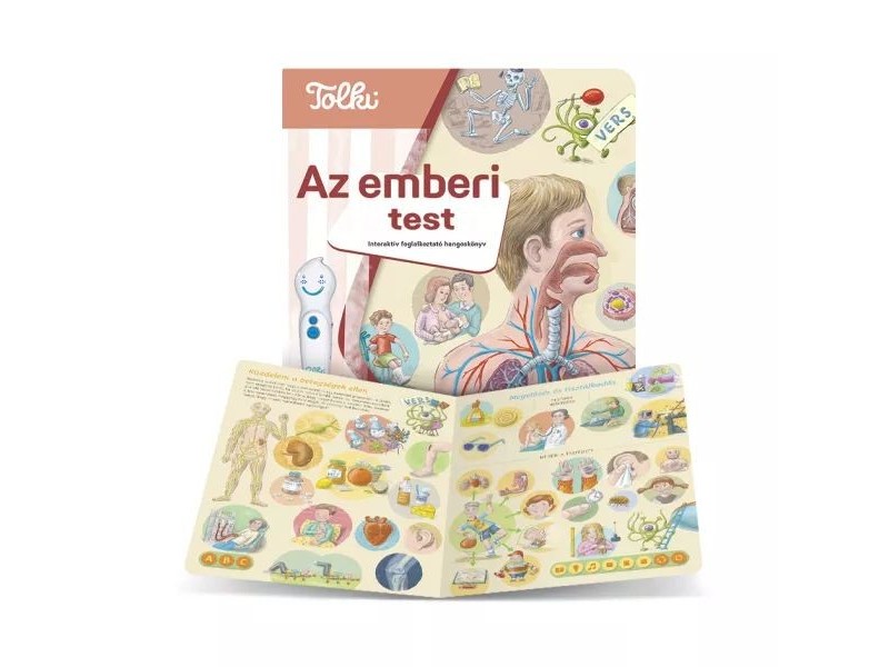 Tolki: Interaktív hangoskönyv — Az emberi test borító