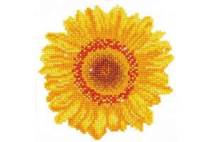 Diamond Dotz - Virágzó napraforgó gyémántszemes kép