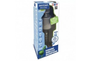 Bontempi vezeték nélküli karaoke mikrofon - fekete