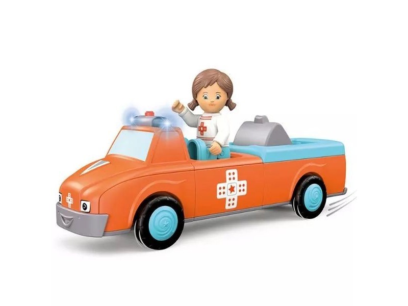 SIKU Anna Amby mentőautó – fény-hang funkció