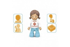 SIKU Anna Amby mentőautó – fény-hang funkció