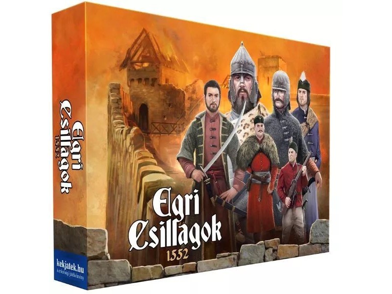 Egri Csillagok 1552 társasjáték doboza