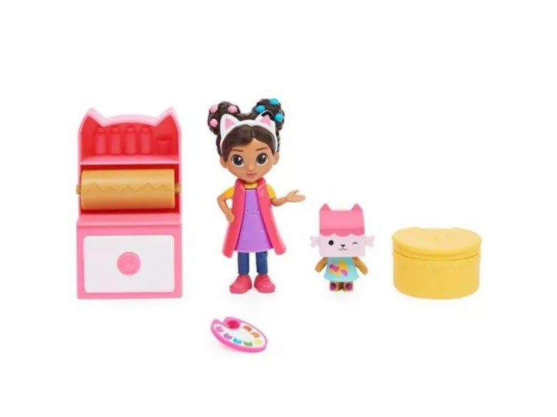 Gabi és Baby Box Cat a művész stúdió játékszettben