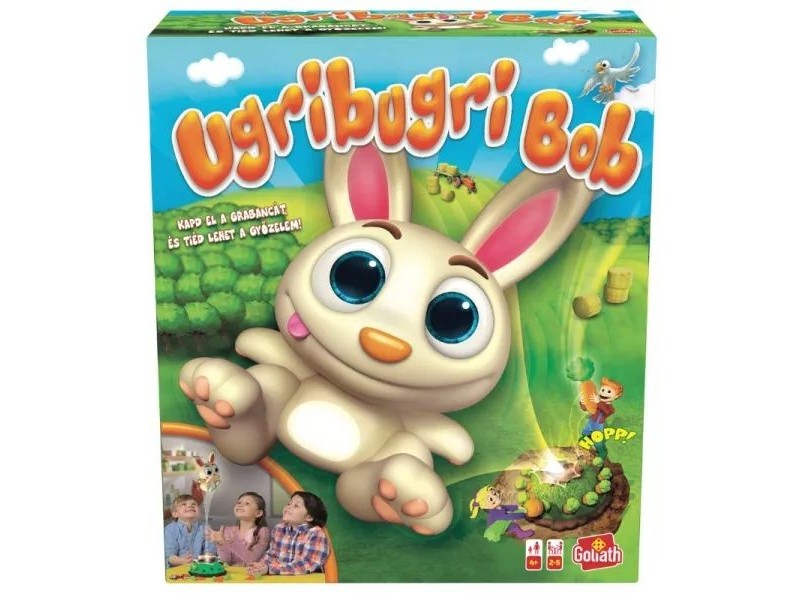Ugribugri Bob társasjáték - Bob nyuszival és répákkal