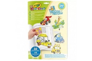 Crayola Mini Kids matricás foglalkoztató – Járgányok
