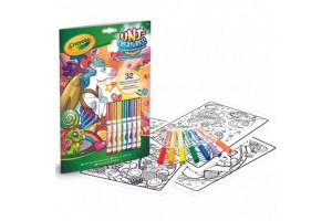 Crayola állatkornis színező 7 filctollal