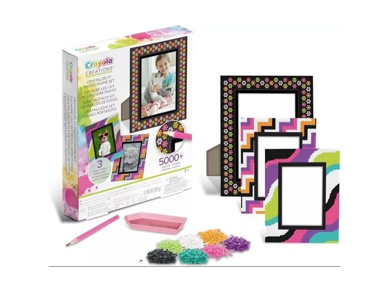 Crayola Creations kristályos képkeretkészítő szett