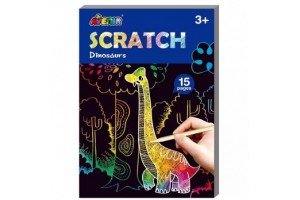 Avenir mini karckép könyv - Dinók