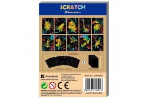 Avenir mini karckép könyv - Dinók