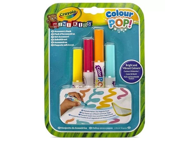 Crayola Colour POP! utántöltő filctoll - 4 db