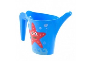 Homokozószett összecsukható vödörrel, tengeri csillag