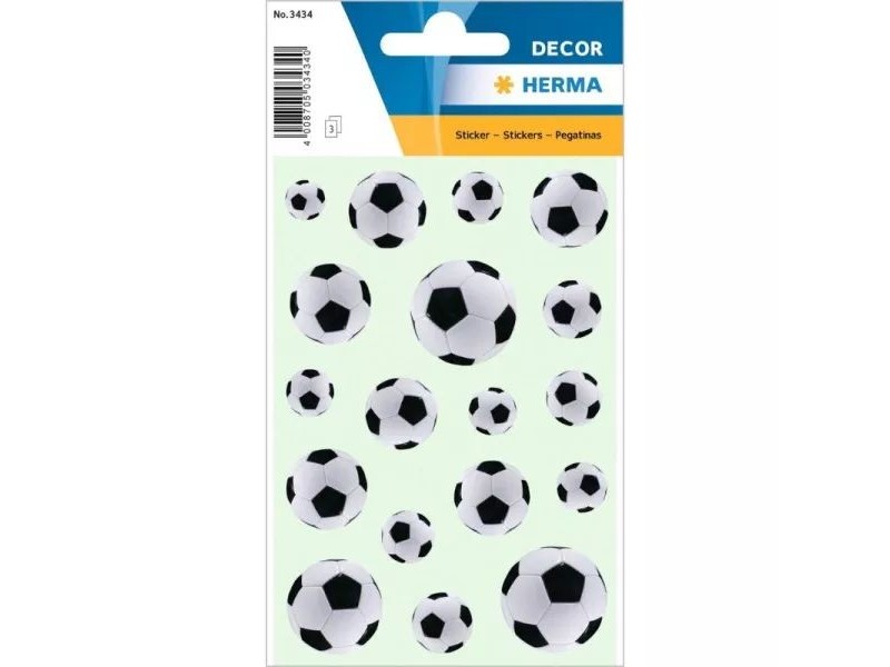 Herma focilabdás matrica – 3 matricaív