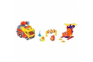SuperThings tűzvész játék: 2 figurás készlet, tűzoltóautó