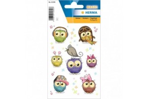 Herma bagoly matricacsomag - öntapadós matricák