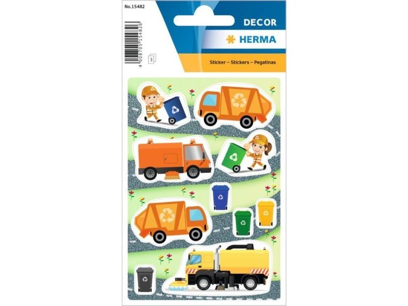 Herma kukásautós matricacsomag – 3 matricaív