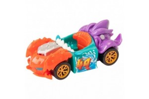 T-Racers: Kalóztámadás cápákkal játékszett - versenyautó