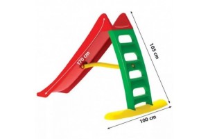 Speed csúszda 170 cm – piros-zöld