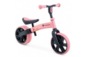 Y Velo Junior futóbicikli, rózsaszín