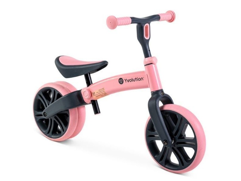 Y Velo Junior futóbicikli, rózsaszín
