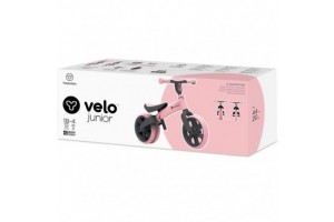 Y Velo Junior futóbicikli, rózsaszín