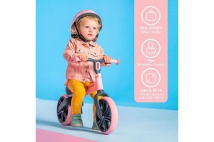 Y Velo Junior futóbicikli, rózsaszín