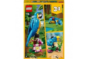 LEGO Creator 31136 Egzotikus papagáj - 3 az 1-ben