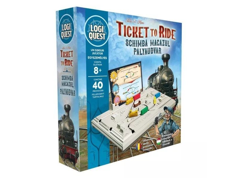 LogiQuest: Ticket to Ride - Pályaudvar társasjáték