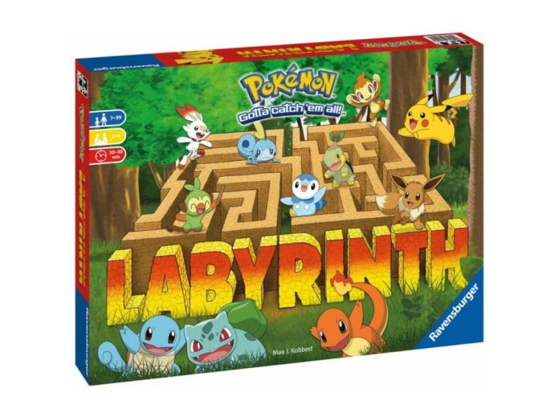 Ravensburger Pokémon Labirintus társasjáték doboz