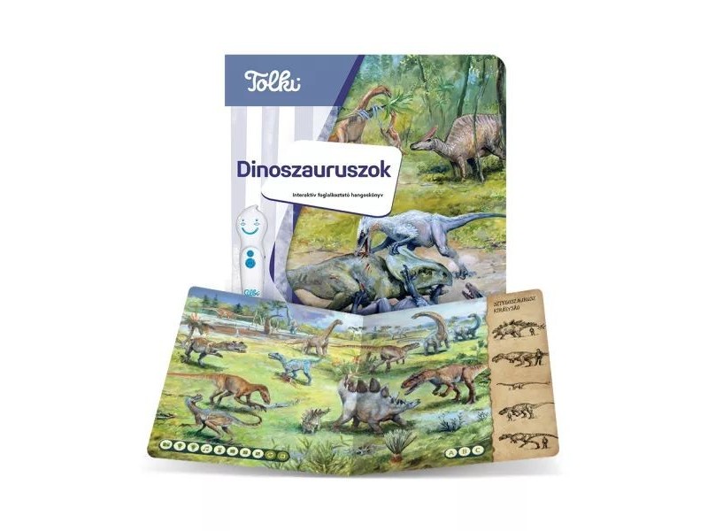Tolki interaktív foglalkoztató - Dinoszauruszok borító