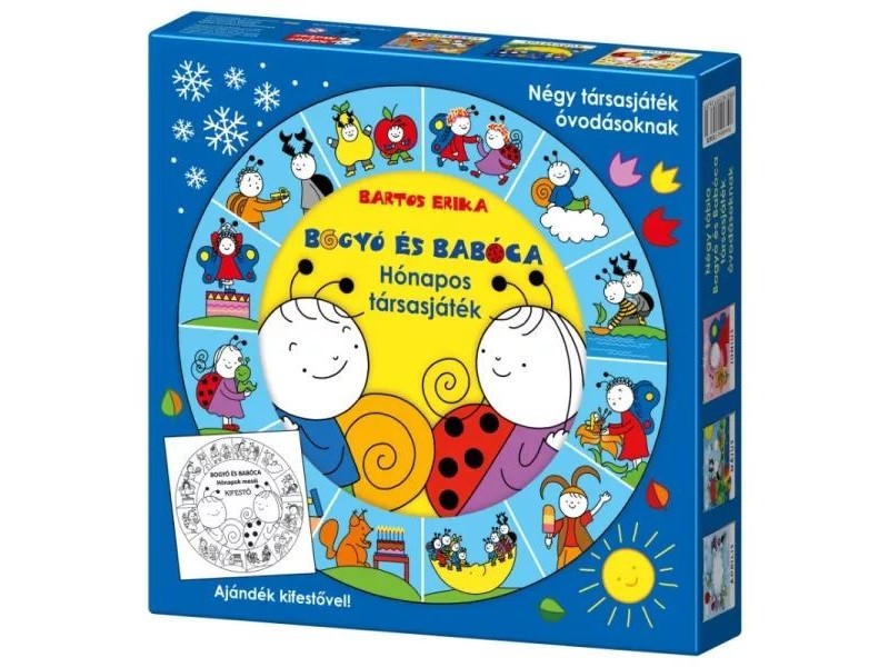Bogyó és Babóca: Hónapos társasjáték doboz