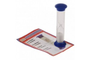 Kék 3 perces homokóra társasjátékokhoz