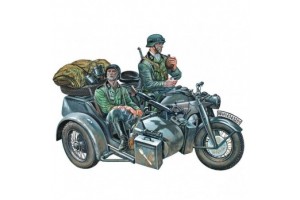 Italeri Zündapp KS750 1:35 makett - német motorkerékpár