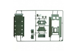 Italeri T-34/76 Mod.1943 1:35 makett, fém ágyúcső
