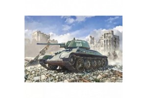 Italeri T-34/76 Mod.1943 1:35 makett, fém ágyúcső