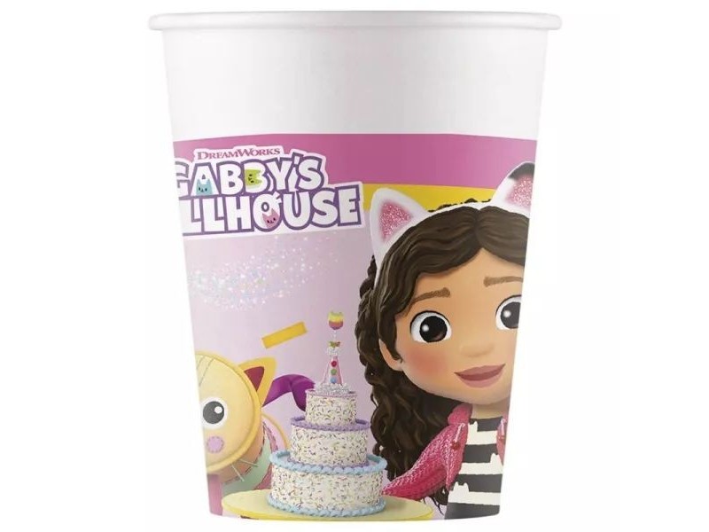 Gabi babaháza papírpoharak 200 ml (8 db)