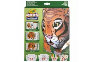 Crayola POPs 3D foglalkoztató – Dzsungel készlet