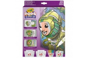 Crayola POPs 3D foglalkoztató – Űrutazás