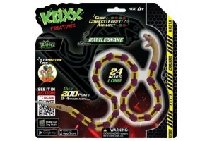 Klixx Creaturez csörgőkígyó figura