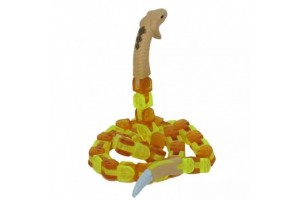 Klixx Creaturez csörgőkígyó figura